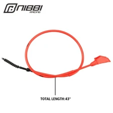 NIBBI Universal Motorcycle Clutch Cable Adjuster Pit Bike ATV CB 43" 100cc-250cc