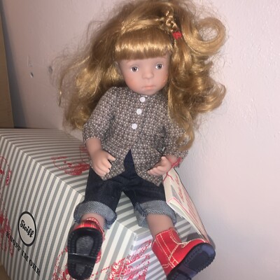 kathe kruse Minouche Puppe super selten voll beweglich neu mit Etikett   Exquisit ohne Karton   