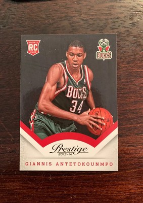 2013-14 Panini Prestige GIANNIS ANTETOKOUNMPO RC Rookie Card # 175 Bucks | eBay