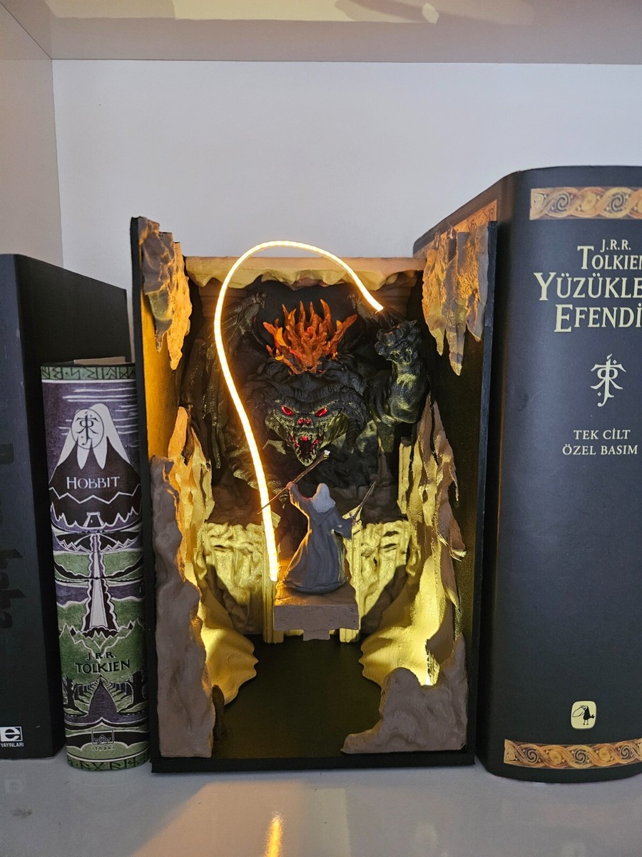 LOTR Book Nook, Lord of the Rings , Bookend, Gift for lotr fan | eBay