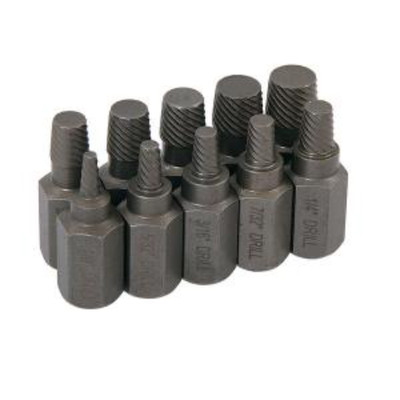 10 Stück Multi Spline Schraubenausdreher Set (Original Neilsen CT1089) UK