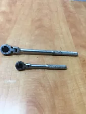 Flex Head  Ratchet  3/8" Drive & 1/4" Drive Set of 2