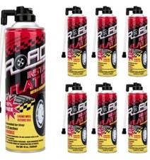 12x Road Instant Fix A Flat Tire Easy Hose Tire Inflator Air Filler Sealant 16oz