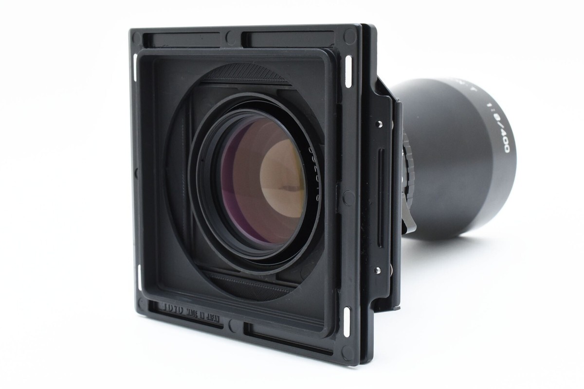 極上美品 フジフイルム Fujifilm FUJINON T 400mm f/8 Near Mint+++] Fuji Fujinon T 400mm f/8 Copal Large Format
