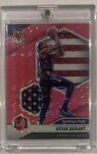 🌞 2020 Mosaic Kevin Durant Pink Fluorescent # 09/10 CLEAN card 🔥 