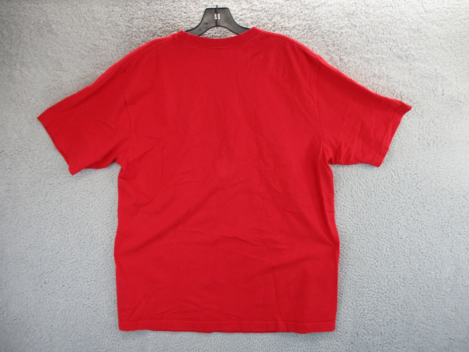 FILA Camicia vintage Ralph Lauren Chaps da uomo extra large rossa spell out manica corta