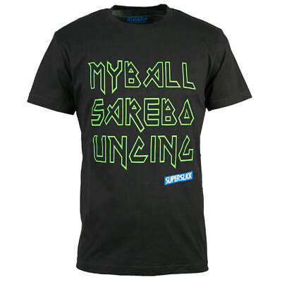 Superslick Balls Herren T-Shirt black