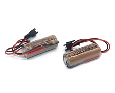 2* PLC CNC CMOS Chip Data Backup Power FUJI FDK CR8.LHC 17450 3V Primary Battery