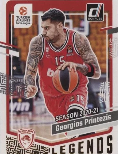 2023-24 Panini Donruss EuroLeague - Georgios Printezis #172