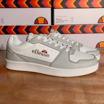 Ellesse Unisex Sneaker Nole Cupsole weiß grau UK 7 NEU UVP 69,99£