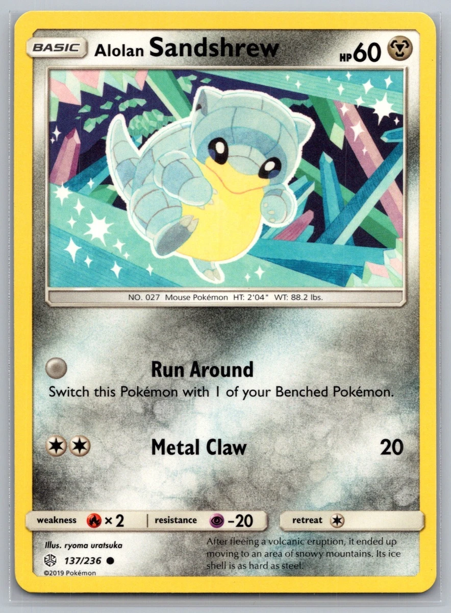 Sandshrew In Pokémon Individual Trading Cards for sale | eBay