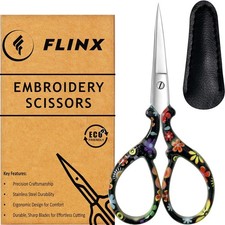Embroidery Scissors Small Sharp Craft Thread Yarn Sewing Art Work US