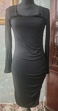 Nwt Banana Republic dress size SMALL Black  Stretch 