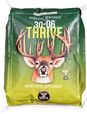 30-06 Mineral and Vitamin Supplement for Deer Food Plots, Provides Antler-Buildi
