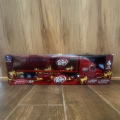 NewRay Dr Pepper ピータービルト387 トラック 1/32 New-Ray Peterbilt 387 Dr Pepper 1:32 Diecast Truck Model with