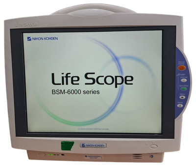 NIHON KOHDEN LIFE SCOPE BSM-6701A BEDSIDE PATIENT MONITOR