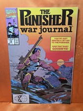 The Punisher War Journal #4 Jim Lee Cover NM- (Marvel Comics March 1989) F1