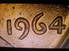 1964 Lincoln Memorial Penny Double Die Obverse Error, Red/Brown  — photo 9