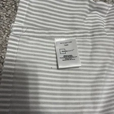 Mainstay Sheet Set Extra Long Twin Gray White Stripe Print Comfort Unused