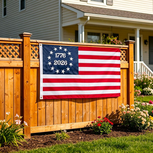 Embroidered 1776 250 Anniversary USA Flags 2X3 Outdoor- Betsy Ross 250Th 2026 Am - Picture 7 of 7