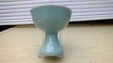 Chinese Celadon Goblet Dish Qing Dynasty