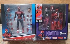 Mafex Marvel Lot  Amazing Spider-Man No. 248 & Magneto No. 128