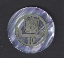 Vintage Casino chip jeton 10DM from Westerlan...