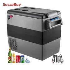Car Refrigerator Mini Fridge Freezer Portable Compressor Cooler 12/24V Ice Box