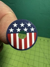 USA Flag Design Stickers for All Pinball Machines Bally, Stern, Gottlieb, Etc.