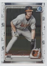 2020 Bowman Chrome Prospects Adam Hall #BCP-90 0b3