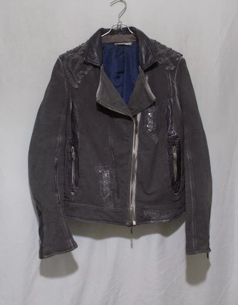 Women Elisa Cavaletti Jacket Brown Cotton M-L