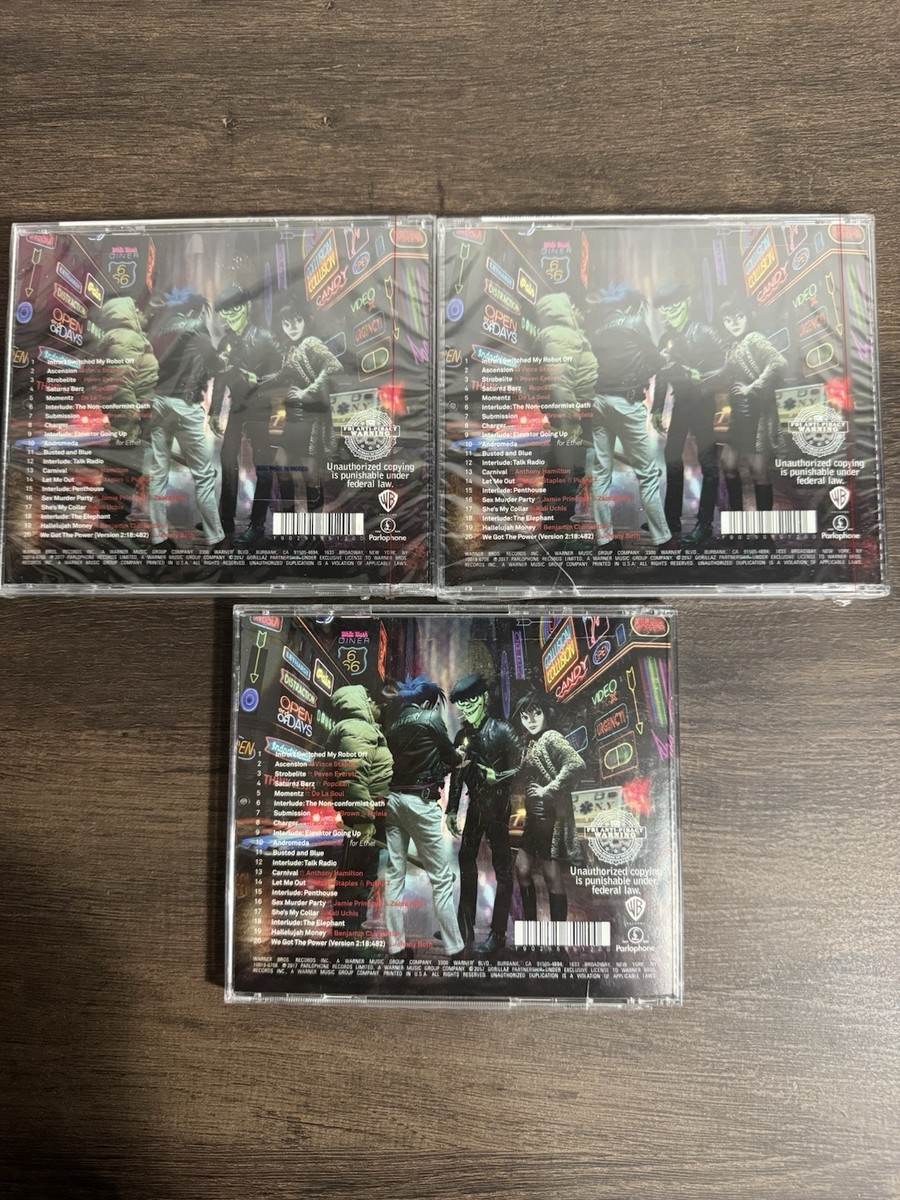Gorillaz Humanz Set Super Deluxe Vinyl Box Cd Brand New Collection