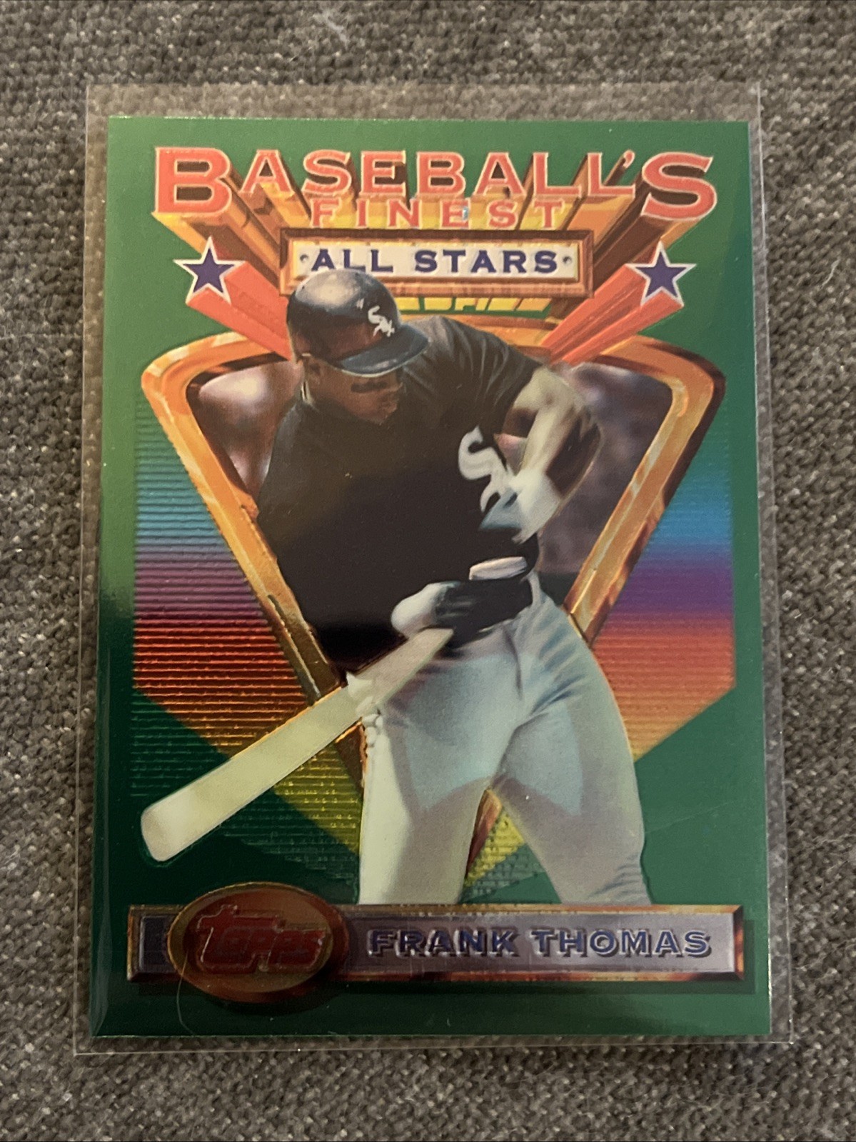 1993 Topps Finest Baseball's Finest All-Stars Frank Thomas #102 HOF