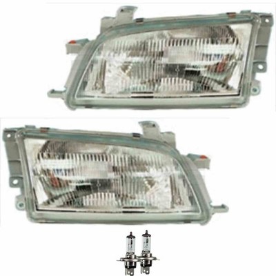 Scheinwerfer Set H4 für Toyota Carina E Station Wagon _T19_ inkl. Osram Lampen