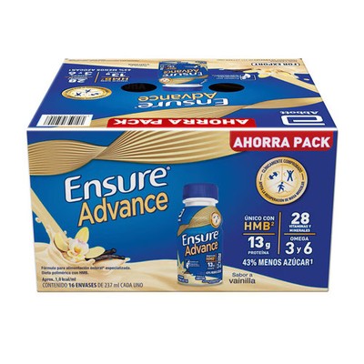 Ensure Advance Dietary Supplement Vanilla Flavor 16 pcs of 237
