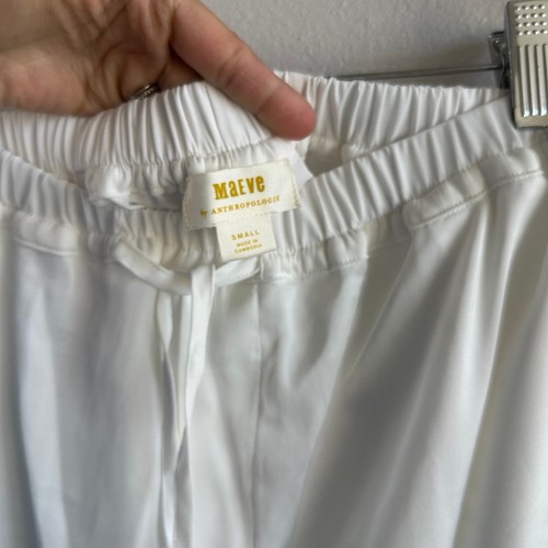 Pantaloni paracadute in seta Maeve by Anthropologie taglia S - Foto 5 di 7