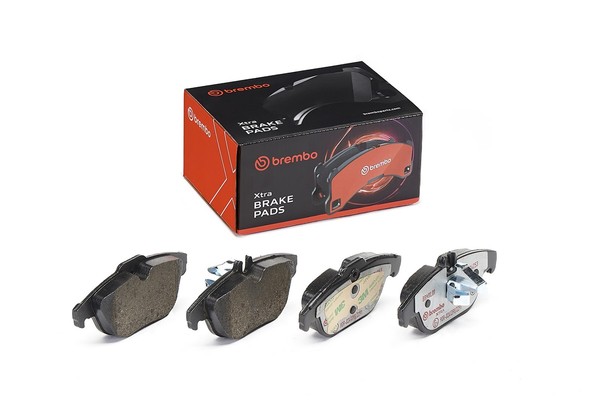 Bremsbelagsatz Scheibenbremse Xtra Line Brembo P 50 068X FüR Mercedes Klasse 180-image