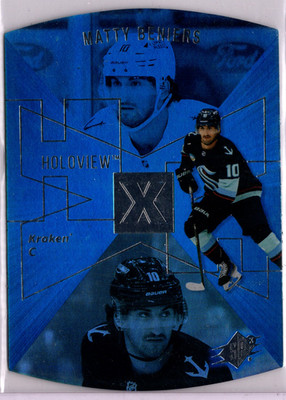 BUY 1 GET 1 50% 23-24 UD Ext #SPX-26 Matty Beniers SEA SPX Holoview Die-cut