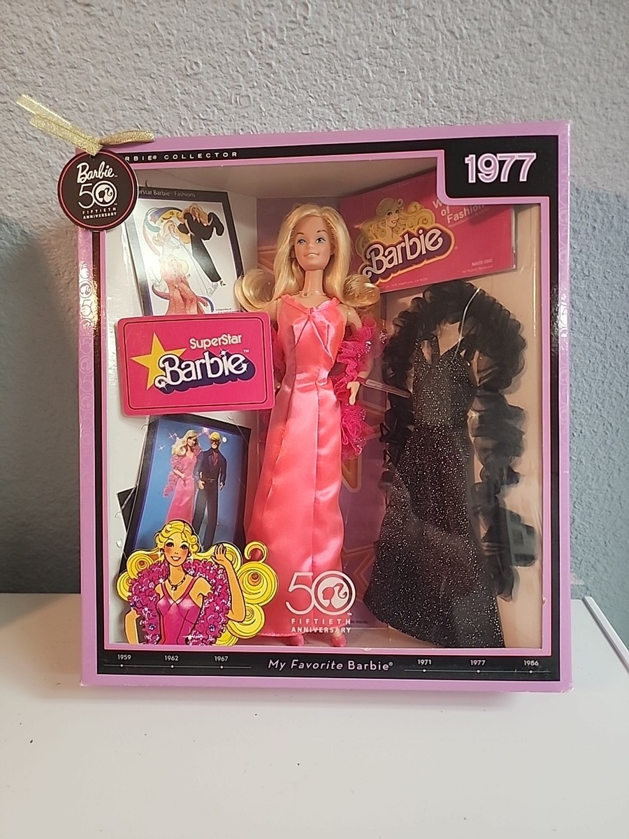 Barbie - マイ フェイバリット バービー50アニバーサリー1977 Barbie My Favorite Barbie 50th Anniversary 1977 Superstar