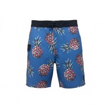 Rip Curl Boys Pineapple Print Blue Boardshorts Size 16 NEW