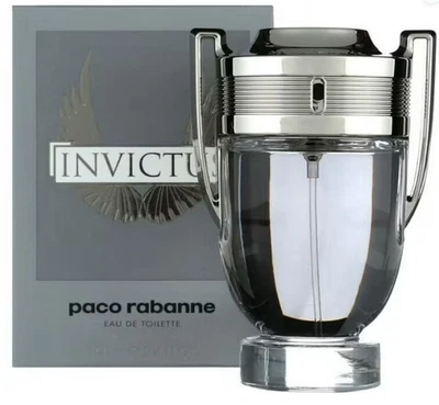 Paco Rabanne Invictus 3.4 oz 100 ml Eau de Toilette Brand New Sealed Box - Image 1 of 3