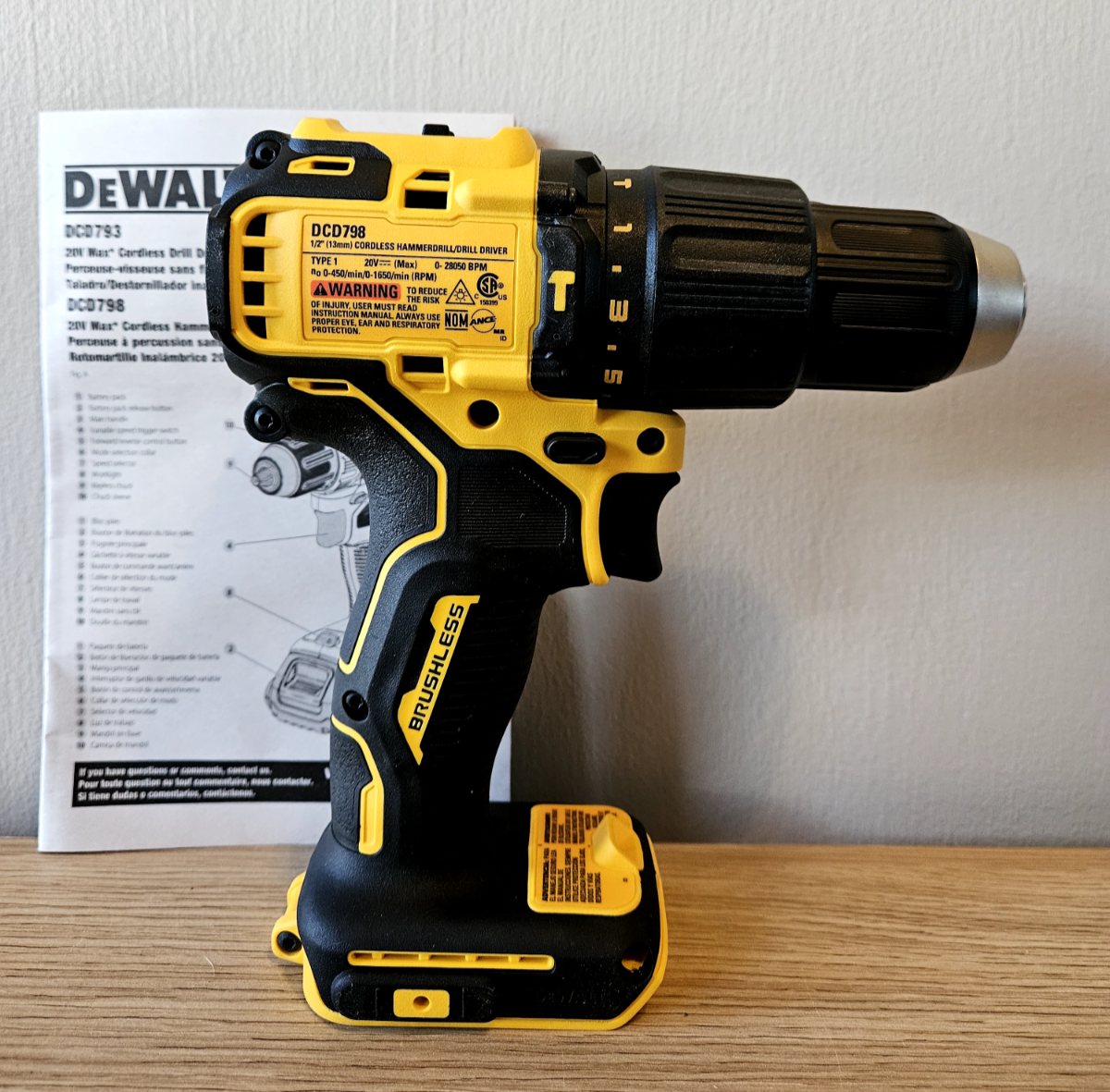 DeWALT 20V MAX Brushless Cordless 1/2