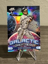 2024 Topps Cosmic Chrome Galactic Greatness Rickey Henderson #GG-17