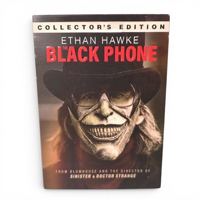 The Black Phone DVD Collector's Edition Ethan Hawke Blumhouse Horror Movie