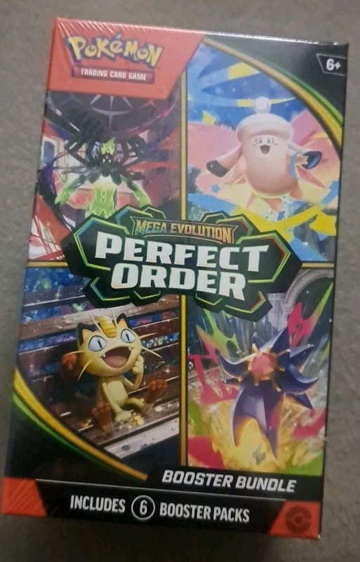 Pokemon TCG ME03 Perfect Order Booster Bundle Sealed New