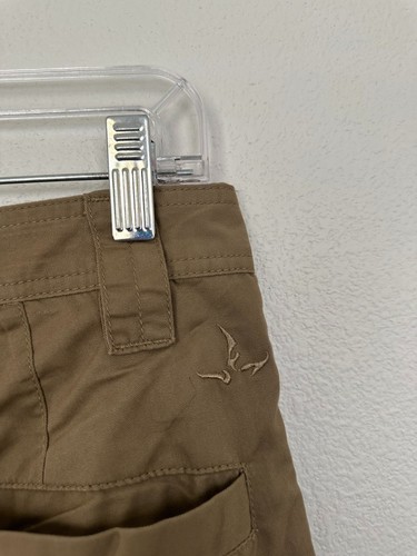 Vintage Prana Cargo Hose gerades Bein khaki hellbraun Klettern Wandern Baumwolle Herren 28 - Bild 9 von 13