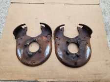 79-81 Camaro Firebird Rear End Differential Oem Disc Brake Backing Plates Read