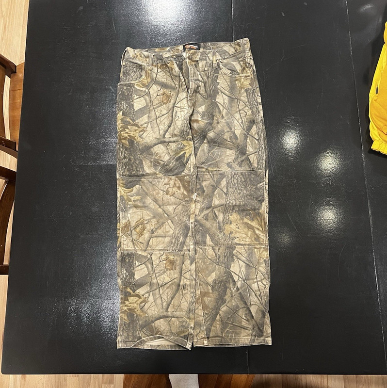 Outfitters Ridge Men’s Camouflage Hunting Pants Cotton Brown/Green/Beige 36x32