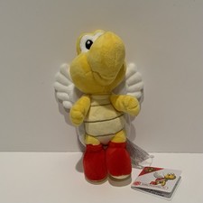 Super Mario Plush Koopa Paratroopa 8" Turtle Nintendo New W Tags