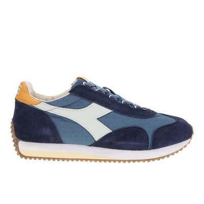 diadora Equipe Canvas Sw Evo Lace Up  Mens Blue Sneakers Casual Shoes 181576-600